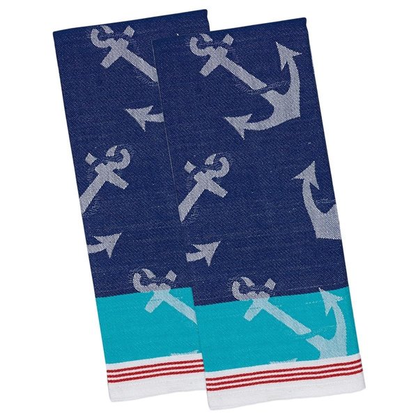 Fastfood Anchors Away Jacquard Dishtowel Set FA1533890